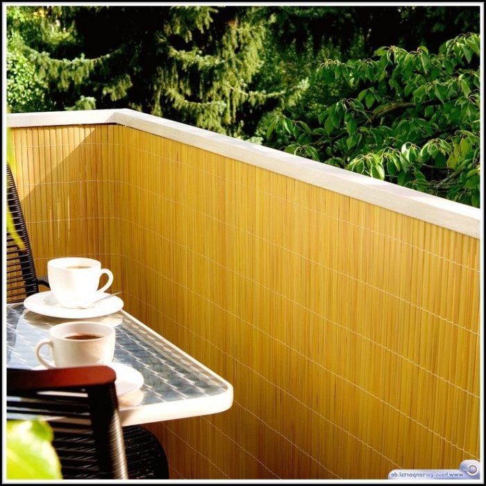  Balkon  Sichtschutz Bambus  Obi  Download Page beste 